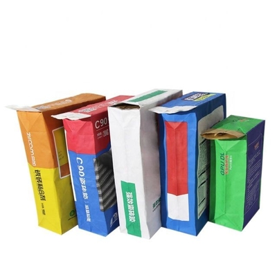 Печатание Flexo бумажных мешков Multiwall клапана лепешек сосны Dispersible наклеенное