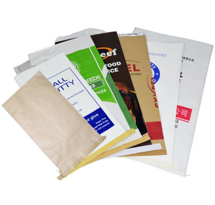 Структура шитья Промышленные многостенные бумажные пакеты влагостойкие