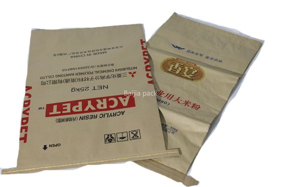 60cmx40cmx10cm многостенные Kraft бумажные пакеты