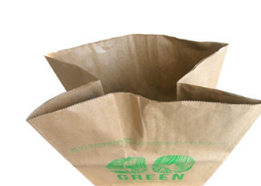 Flexo печатая бумажные мешки лужайки Multiwall 2 слоев Biodegradable для отхода сада