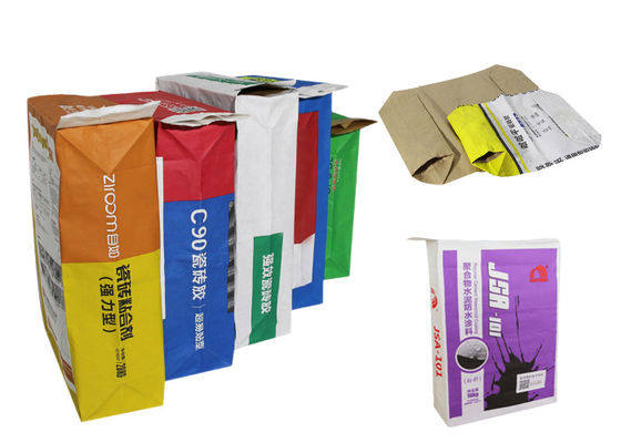Pregelatinized сумки клапана бумаги мешка бумаги Kraft 15kg крахмала 20kg 25kg