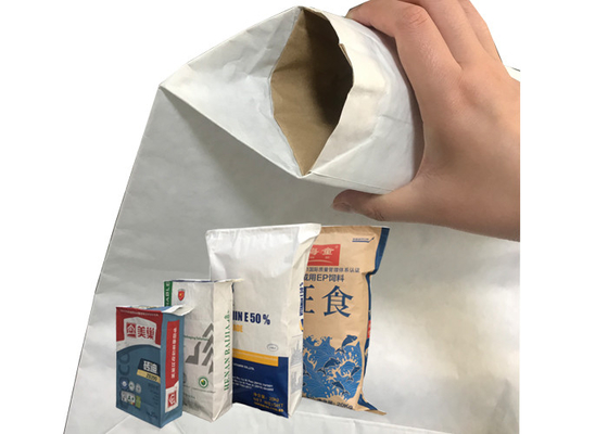 Flexo печатая химический наклеенный вещество-поглотитель расслоины бумажных мешков Multiwall клапана жидкостный