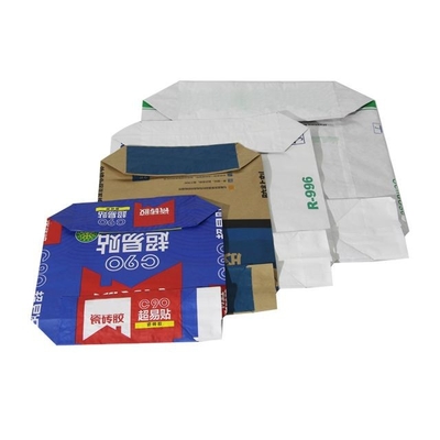 бумажные мешки Multiwall Kraft материала 20kg 25kg химические Biodegradable