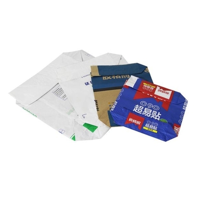 GMP наклеил утечку сумок бумажных мешков 20kg 25kg Multiwall клапана химическую упаковывая не