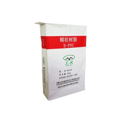 GMP наклеил утечку сумок бумажных мешков 20kg 25kg Multiwall клапана химическую упаковывая не