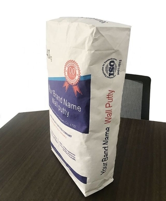 OEM печатая бумажные мешки 25kg 50kg промышленные для продукта питания цемента устойчивого