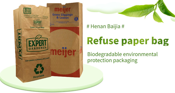 Напечатанные по заказу 7 цветов Kraft Paper Packaging Bags на заказ Закрытие и форма