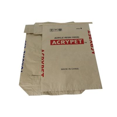 Печать наклеенный клапан многостенные бумажные пакеты настраиваемые варианты