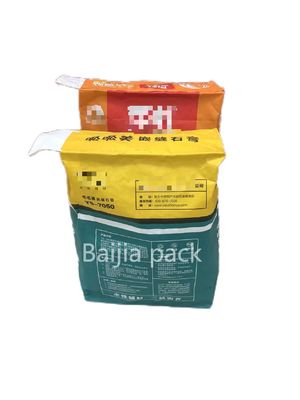 Промышленное печать на заказ многостенные бумажные пакеты с вставленным клапаном