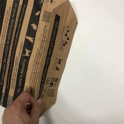 Опаковка из многостенных бумажных пакетов, специально предназначенная для мусора для домашних животных