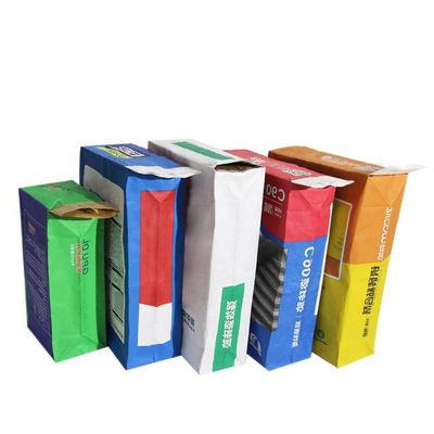 Ultra-sonic Sealed High Air-permeable Pasted Valve Multiwall Paper Bags with Enhanced Tear Resistance