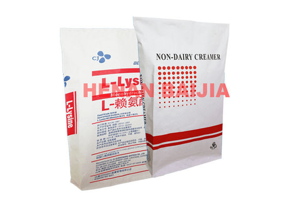 Промышленные Мулти зашитые мешки бумаги стены раскрывают стандарт ГМП сумок рта Биодеградабле