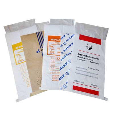 бумажные мешки 5kg 10kg 25kg Multiwall Kraft для упаковки зерна