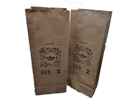 Бумажные мешки Multiwall 4 слоев Recyclable Compostable