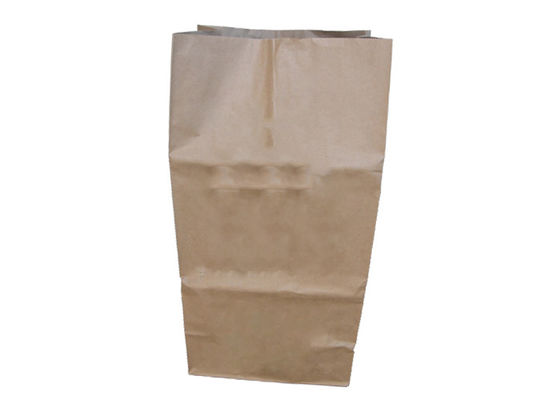 Листья отказывают бумажные мешки лужайки 3 слоев 25kg Multiwall Kraft
