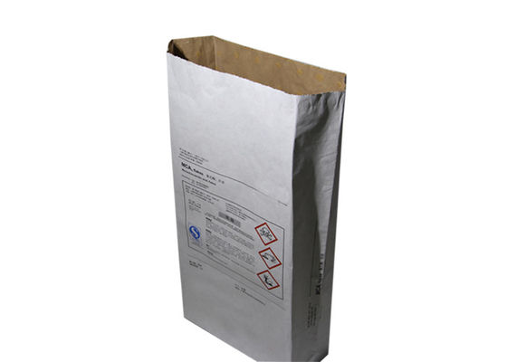 Водоустойчивая печать Flexo бумажных мешков H70mm Multiwall Kraft