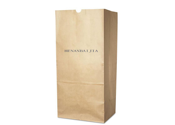 Мешки выжимк бумажных мешков 120gsm 30 Gal Biodegradable Kraft большие бумажные