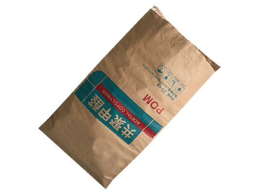 бумажные мешки зашитые механизмом открытые рта 25kg Multiwall Kraft
