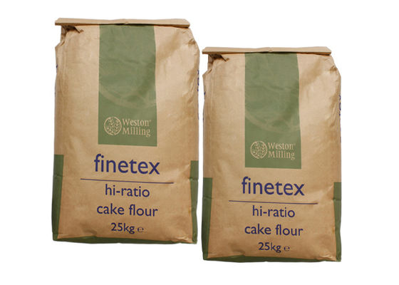 Печатание бумажных мешков CMYK семени 30kg Multiwall Kraft еды рыб
