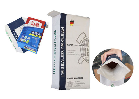 Pregelatinized сумки клапана бумаги мешка бумаги Kraft 15kg крахмала 20kg 25kg