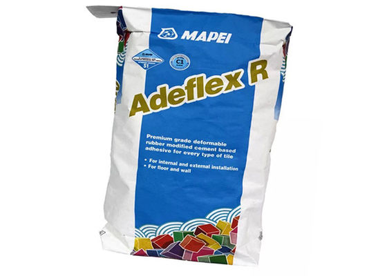 упаковка бумажных мешков 20kg 25kg Multiwall Kraft керамическая кафельная слипчивая