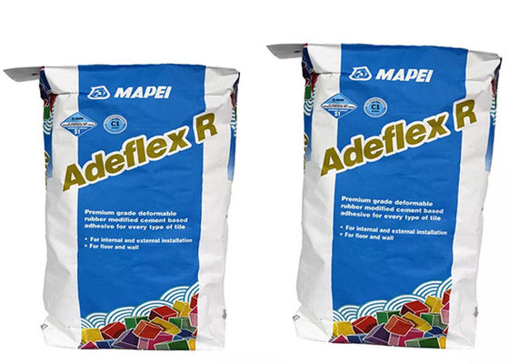 упаковка бумажных мешков 20kg 25kg Multiwall Kraft керамическая кафельная слипчивая