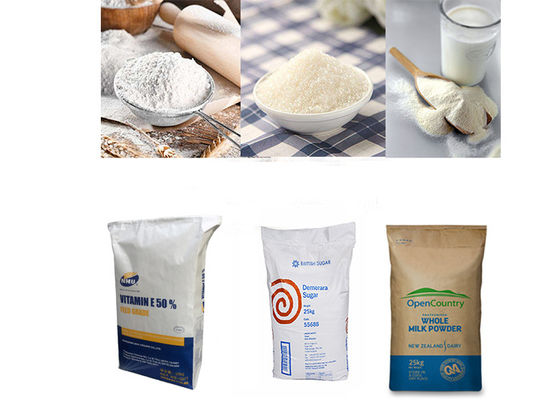 Recyclable сумка сахара муки риса питания любимца 3 бумажных мешков Multiwall Kraft слоя
