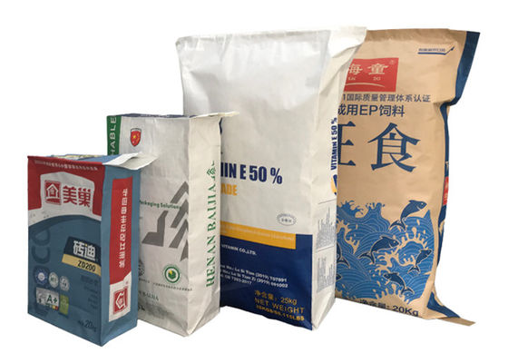 Подгонянная Recyclable влагостойкая бумажная сумка упаковки строительного материала сумки клапана