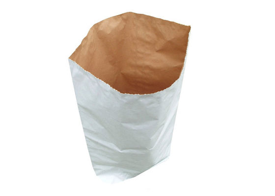 мешки Kraft риса 25kg Брауна Multiwall повторно использованные бумажными мешками бумажные