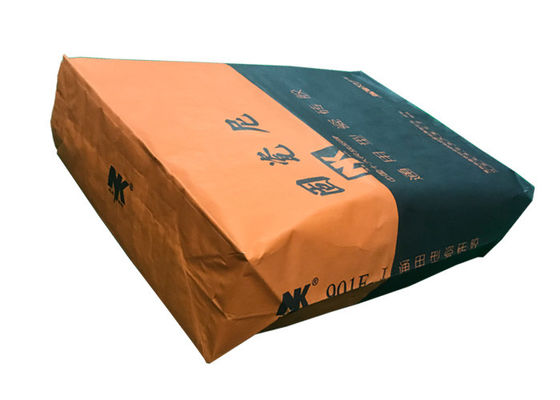Подгонянные цемента клапана Kraft мешков бумаги стены логотипа 25kg сумки 50kg Multi упаковывая