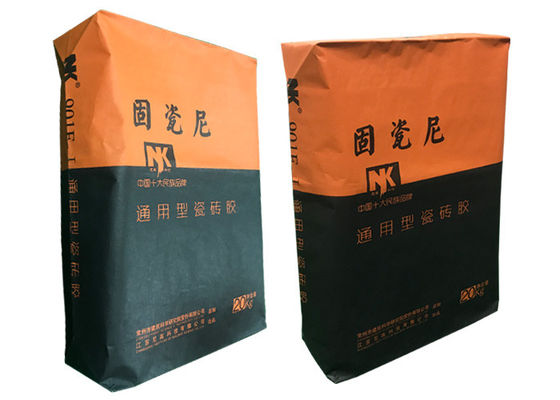 бумажные мешки Multiwall сумки цемента миномета 20kg 25kg 40kg 50kg сухие кроют слипчивый порошок черепицей замазки миномета гипсолита сумки клапана