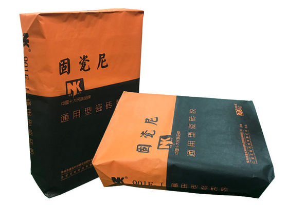 бумажный мешок 20kg 25kg 25kg Kraft подгонял сумку упаковки муки Kraft бумажную