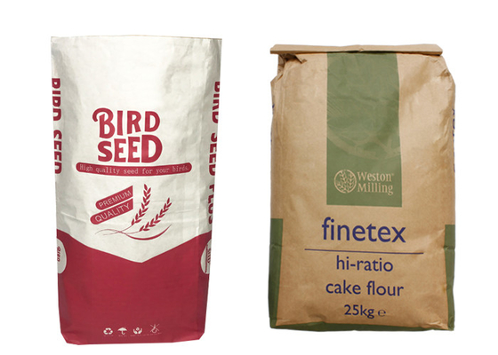 бумажные мешки 10kg 20kg 25kg 50kg Kraft Multiwall для Edile олигосахаридов Isomalto