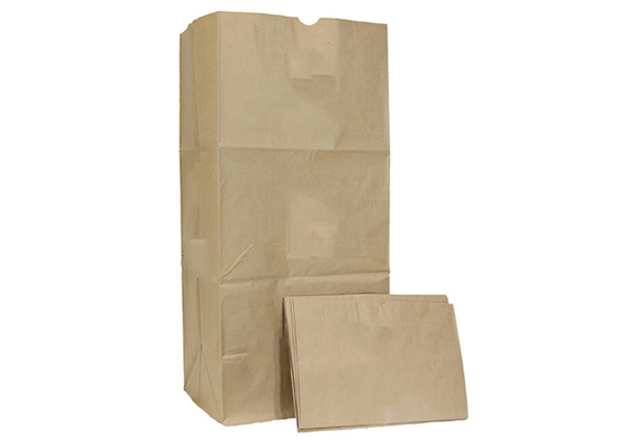 Бумажные мешки Multiwall Kraft листьев лужайки блока нижние бумажные мешки лужайки 30 галлонов