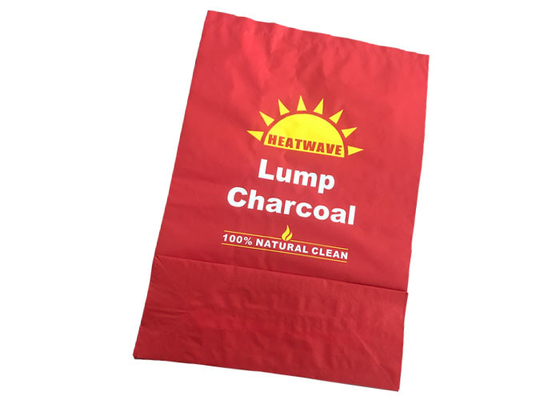 Подгонянные сумки Kraft печати логотипа бумажные пакуя для упаковки угля